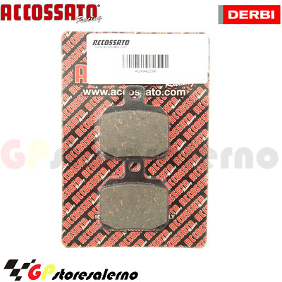 AGPA42OR ORGANISCHE BELÄGE VORNE ACCOSSATO DERBI 50 SENDA DRD PRO R 2006
