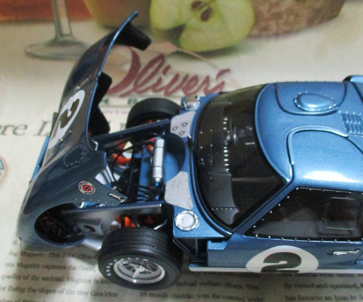 EXOTO 1/18 Ford GT40 MkII #2 Shelby American 1966 Sebring EXOTO 1/18 Ford GT40 MkII #2 Shelby American 1966 Sebring