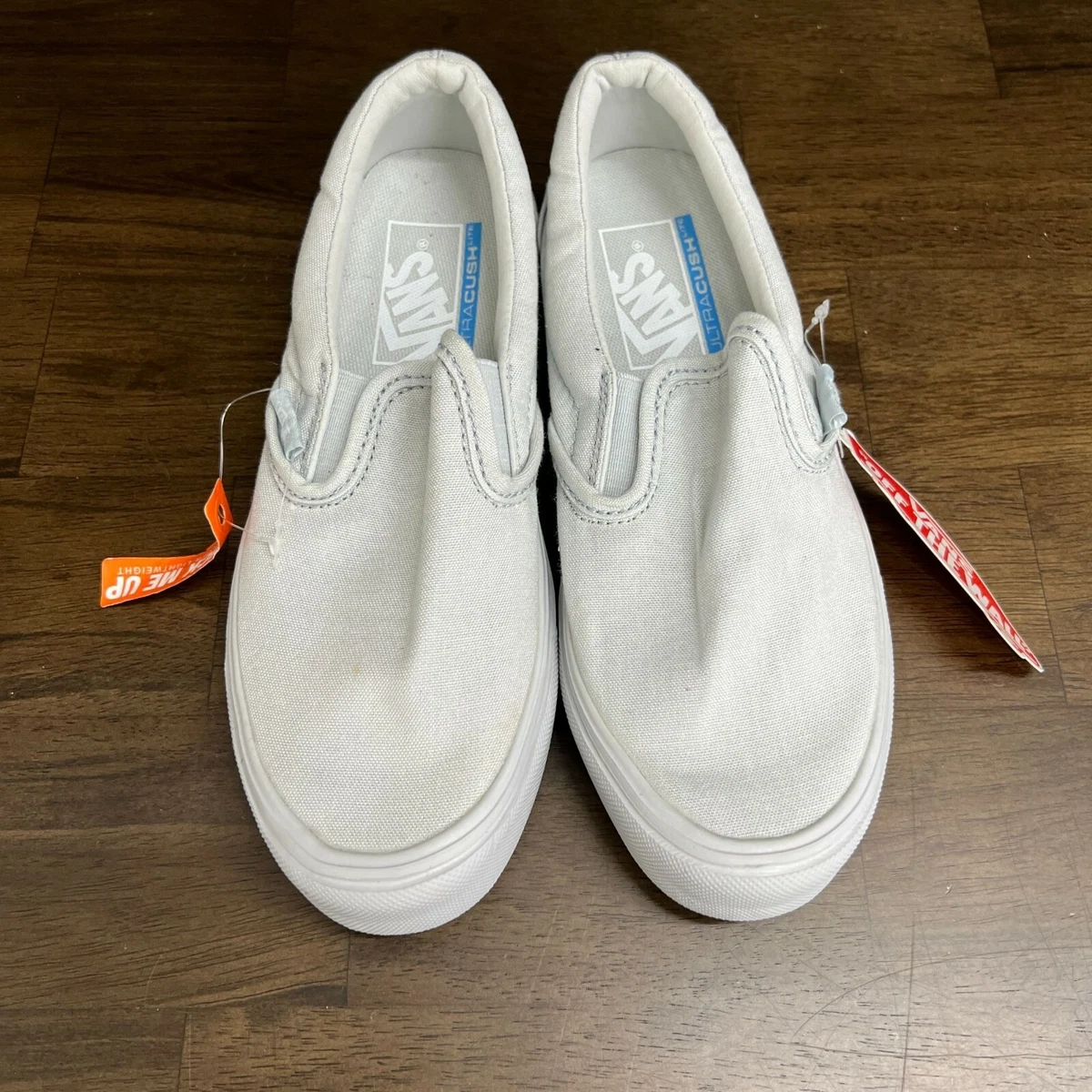 Van Light Blue Slip on Lite Dawn Blue Size W 5.0 New Ultracush eBay