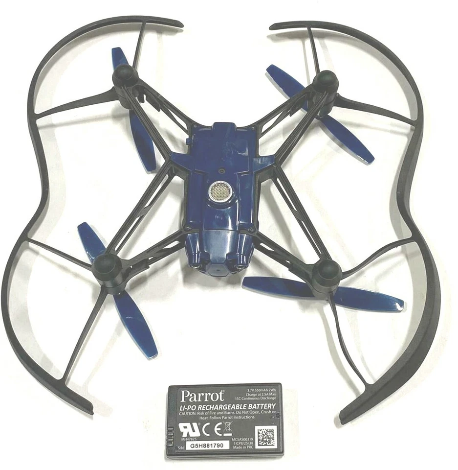 Parrot Airborne Night MiniDrone - Maclane (Blue) w/ Battery - Image 3 of 3