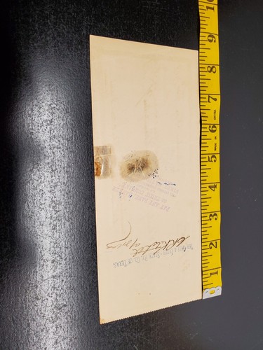 1908 Canceled check - American National Bank - Sailing ships - Beaumont Texas - Picture 4 of 6