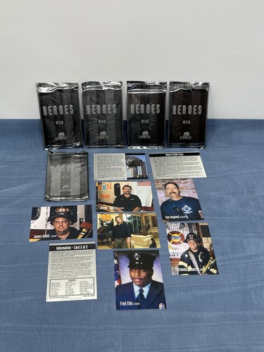 Heroes 911 Trading Card Pack NEW 09.11.01 collection of over 70 - Picture 7 of 12