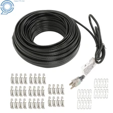 120ft Self-Regulating Heat Tape For Roof and Gutters Ice Dam Prevention 120V