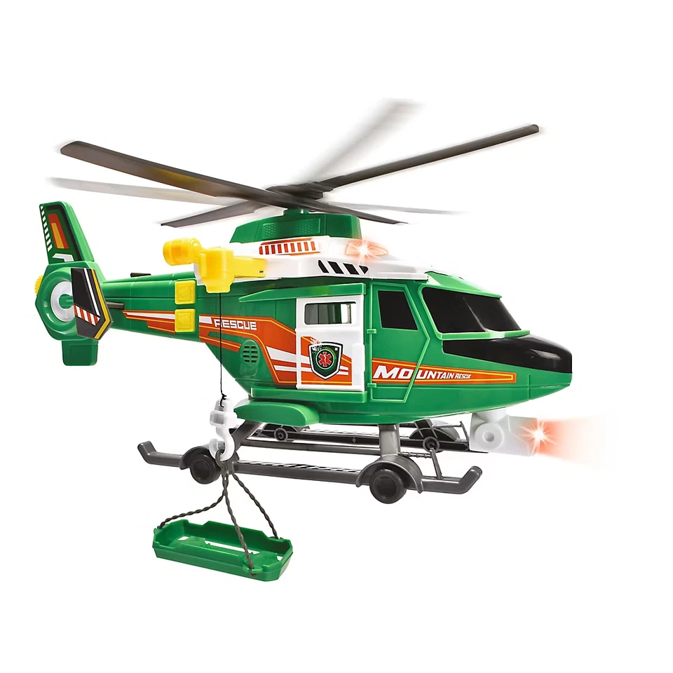DICKIE TOYS Jumbo Helicóptero de Luz y Sonido Patrulla Aérea Foto 3 de 4