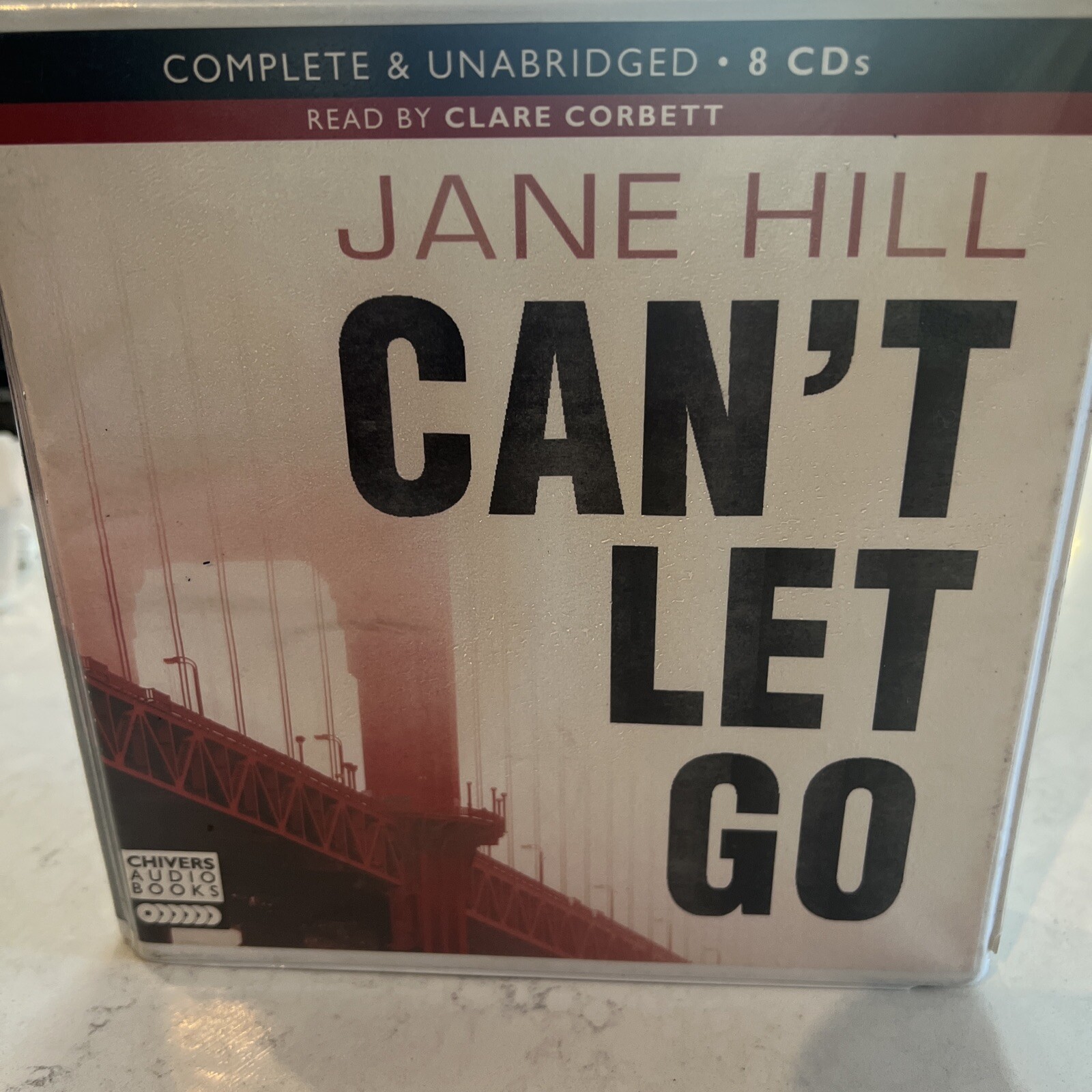 Jane Hill - Can’t Let Go Unabridged Audiobook 8 CDs Free Post