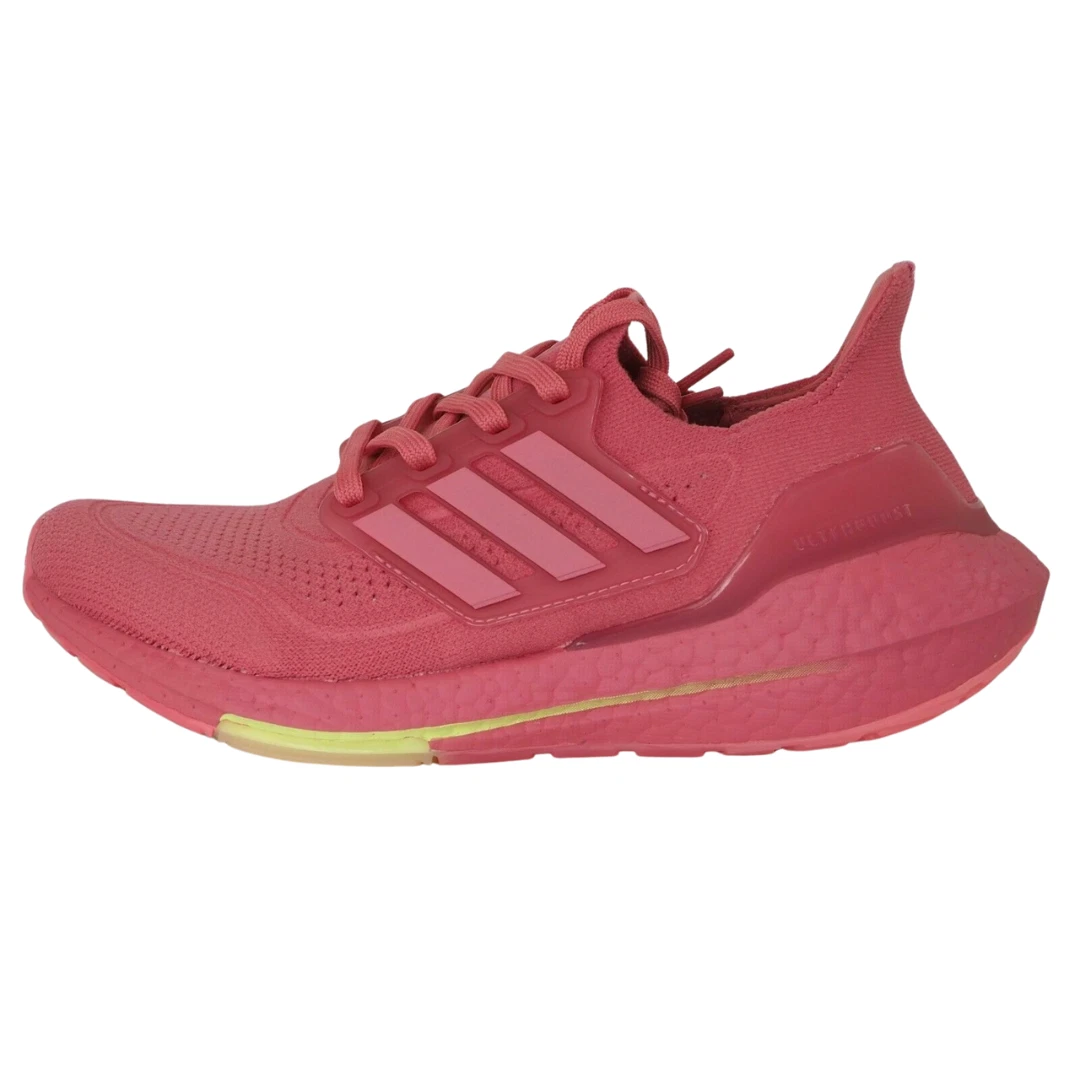 Scarpe Adidas Ultraboost 21 da donna FY0426 rosa nebuloso allenamento corsa taglia 7