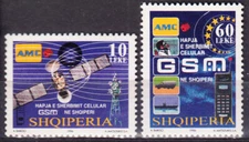 W ALBANIA 2509-2510 SATELLITE CELLULAR TELEPHONE