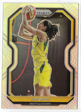 2021 Prizm WNBA Silver Prizm #65 Sue Bird Seattle Storm UConn Huskies HOF