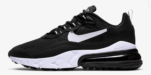 black and white react 270