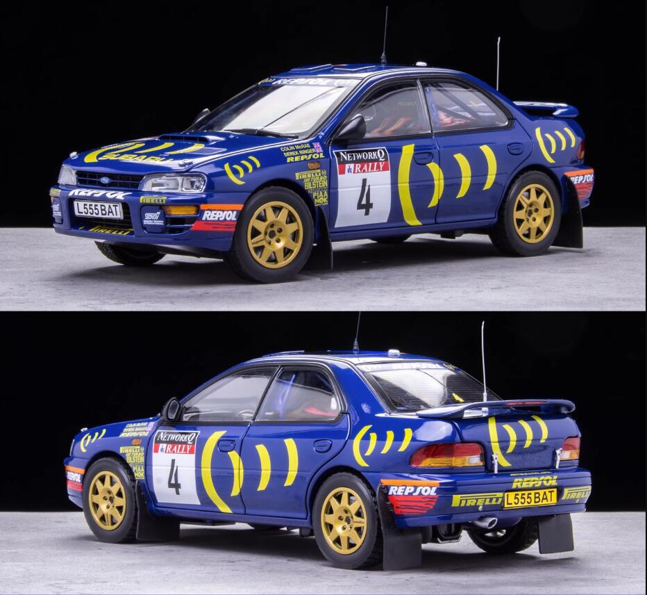 Sunstar 1/18 Subaru Impreza 4# Colin McRae WRC Diecast Model