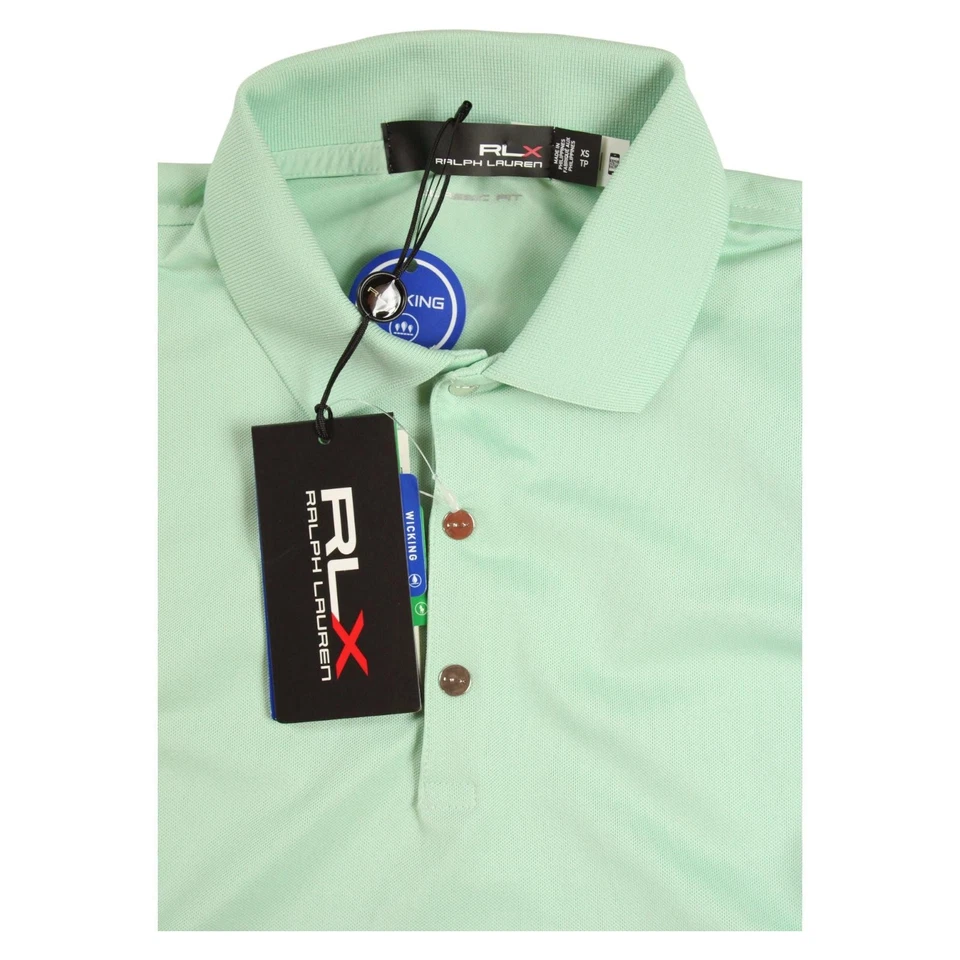 Camisa polo sin mangas RLX Ralph Lauren para mujer XS verde rendimiento de golf elástica Foto 3 de 4
