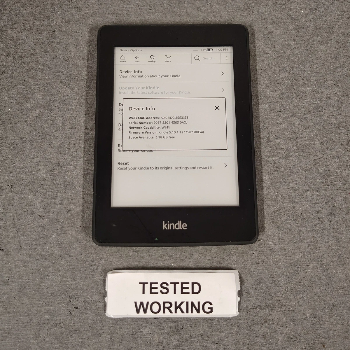 Amazon Kindle Paperwhite 6th Generation Tablets & eReaders for