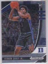 2020-21 Prizm Draft Picks Basketball Vernon Carey Jr RC #27