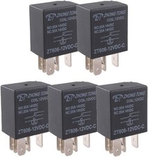 Car Heavy Duty Relay Switch 12V 30A SPDT 5Pin Waterproof 30A 5Pin SPDT