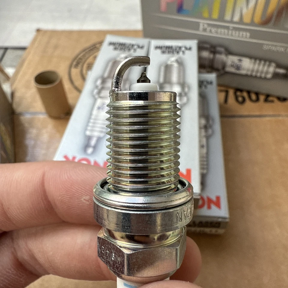 6 bujías láser platino NGK 5838 PFR5N-11 5838 PFR5N11 Foto 4 de 4