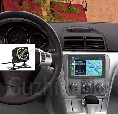 Radio de coche Android 14 para 2007-2009 Saturn Aura Apple Carplay GPS estére