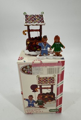 VTG Retired 2004 Lemax Sugar 'N Spice Wishing Well of Delights Set In Box READ