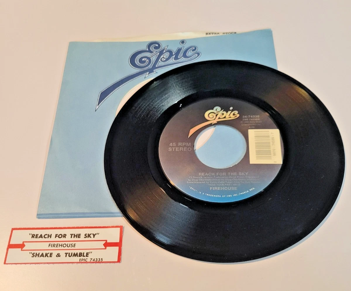 FireHouse 45 RPM Speed Vinyl Records for sale | eBay