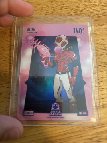 Bo Jackson Battle Arena ALIEN `CJ Abrams` Bubble Gum Battlefoil BGBF-59 SSP