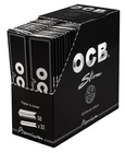 1 Box (50x) OCB Slim Premium King Size Papers Rolling Papers Black
