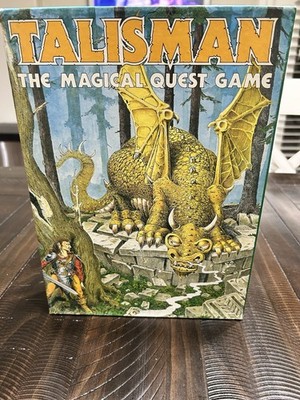 Vintage Talisman Magical Quest 1st Edition Games Workshop OOP 1983