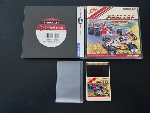 NEC PC Engine Hucard - Final Lap Twin - Import Japan Japanese US SELLER