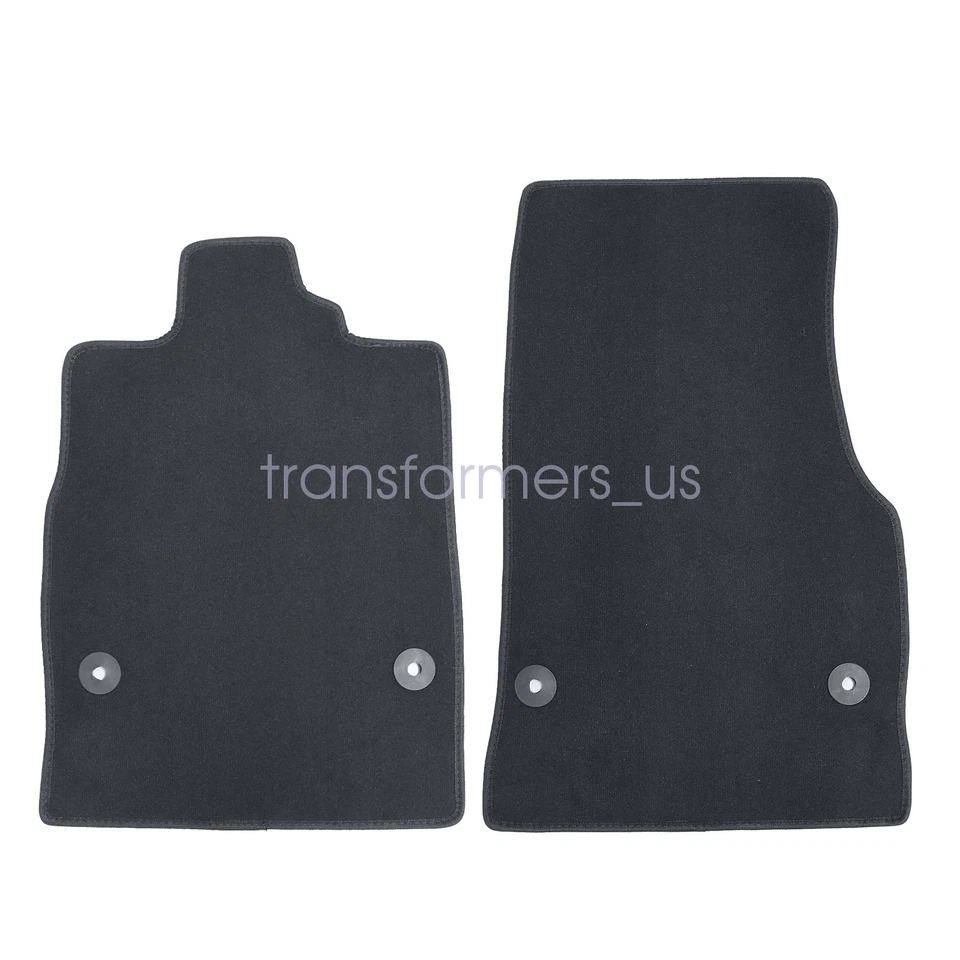 Alfombrillas delanteras de terciopelo antideslizantes nuevas para Chevrolet Corvette C8 2020-2025 Foto 4 de 4