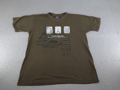 Produit Original Paris France Shirt Mens Large Eiffel Tower Champs Elysees Tee