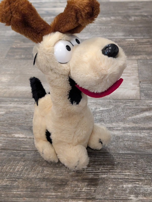 Vintage 1983 Odie 14" Plush Toy  Odie the dog - Garfield Fun Farm