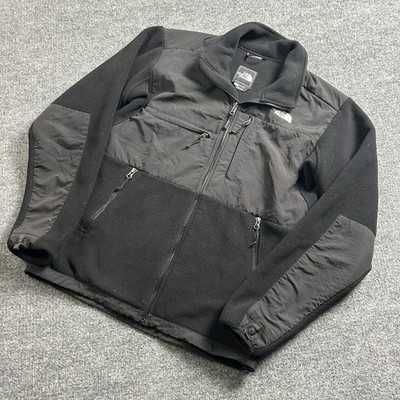 The North Face Denali Jacket Mens Small Black Fleece Zip Windbreaker Outdoor