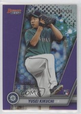 2019 Bowman's Best Purple Refractor 105/250 Yusei Kikuchi #10 04xe