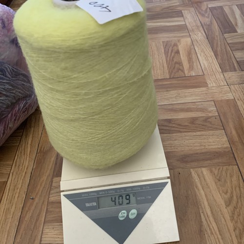 lace mohair yarn cone (#400)
