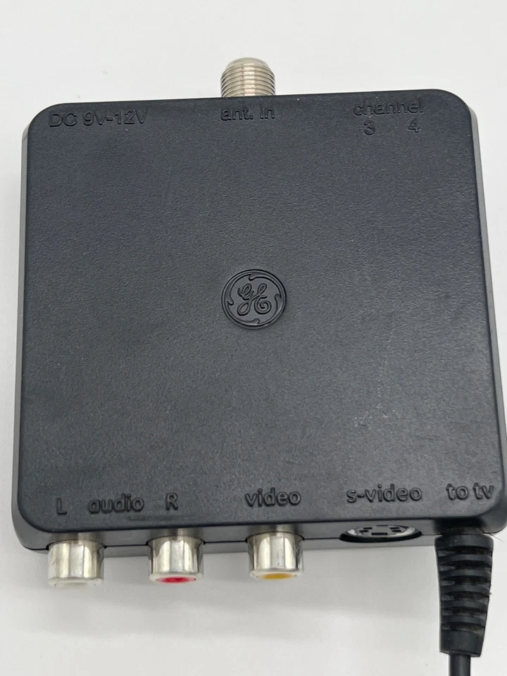 Ge Model 38806 Rf Modulator With S-Video Tv Converter Adapter - Image 2 of 3