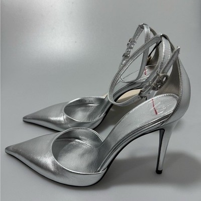 Valentino Garavani Eveninglam 100MM Pumps in Laminated Nappa