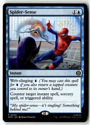 MTG Spider-Sense Marvel's Spider-Man LP Magic The Gathering