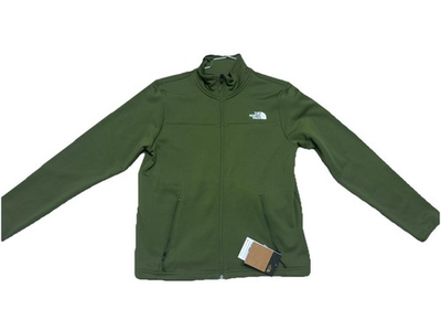 #ad NWT The North Face Men#x27;s Cedar Trail Grid Fleece Jacket Woodland Green Medium $45.00