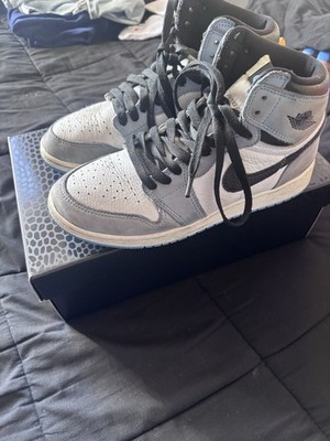 Air Jordan 1 Retro High OG University Blue Leather Athletic Shoes Size 7