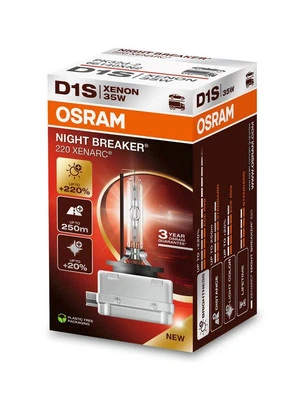 OSRAM 66140XN2 XENARC NIGHT BREAKER 220 D1S - Faltschac - Bild 1 von 3