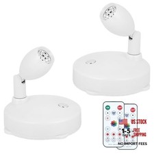 Cordless Spotlight Battery Operated, RGB Indoor Plant Light, Dimmable White