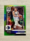2022 Donruss Optic Basketball Lime Green Luka Doncic #160 PSA 8.5