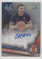 2023-24 Bowman U Chrome Prospect Refractor /250 Coleman Hawkins #BCPA-CH Auto