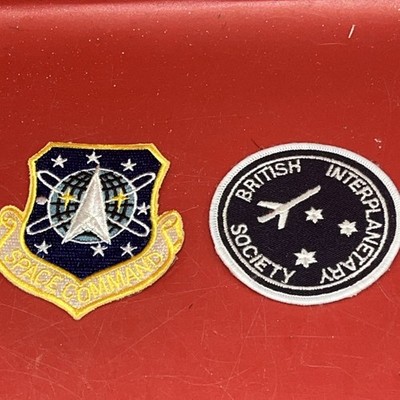 USAF US Air Force Space Command Badge & British Interplanetary Society