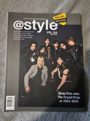 Stray Kids @Style Vol 144 May 24 Korean Special Edition Magazine 14p