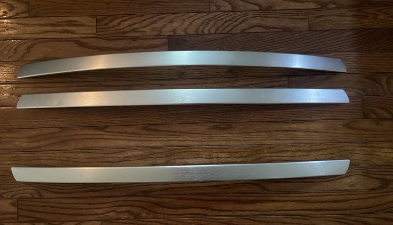 LG Refrigerator /Freezer Door Handles Set of 3: MAZ635673 (2) MAZ635484 (1)