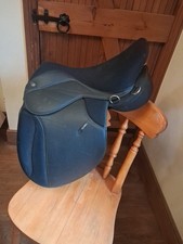 Griffin Sythetic Saddle 17 1/2 Extra Wide Black