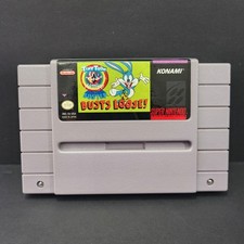 SNES Tiny Toon Adventures Buster Busts Loose Cartridge