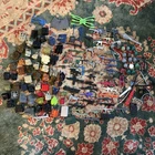 Large Lot Of Vintage GI Joe Accessories Hasbro Guns Helmets Packs