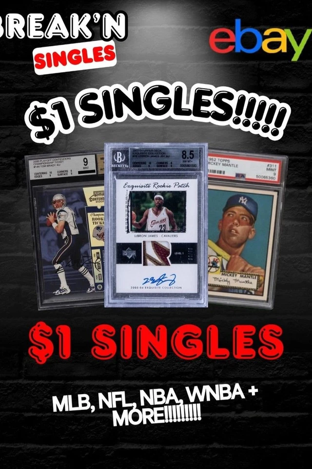 $1 SINGLES ALL DAY W/ BNB!!!!!!