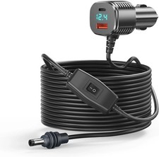 Starlink Mini Power Cable 3 in 1 Car Charger DC Cigarette Lighter Adapter Dock