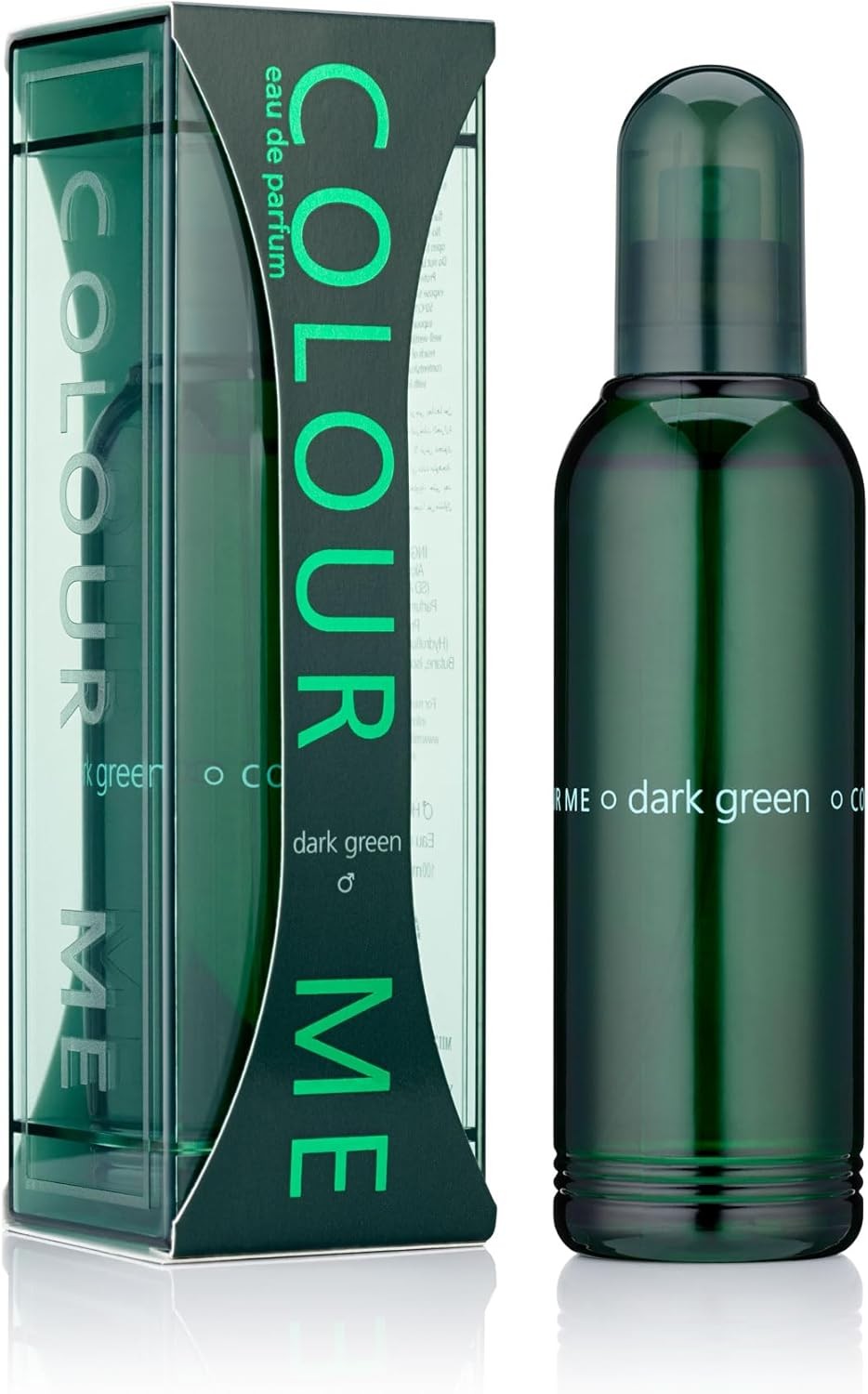 Parfum femme Colour Me Dark Green essence de prestige chyprée en format 100ml